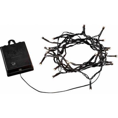 Konstsmide LED světelný řetěz na baterie 20 LED černý kabel – Hledejceny.cz