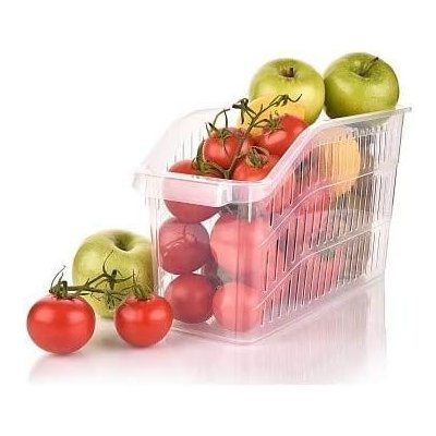 Orion Organizér, košík do lednice i police - ADEL vysoký, transp., 30x13x17 – Zbozi.Blesk.cz