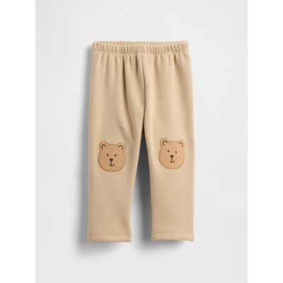 GAP Baby zateplené kalhoty Brannan Bear Unisex Béžová Béžová – Zboží Dáma