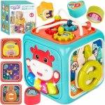 Woopie Montessori senzorická kostka 6 v 1 – Zboží Dáma
