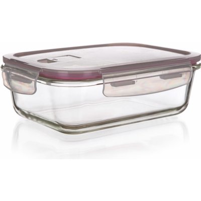 Banquet dóza obdélníková sklo + PP víčko 0,55 l 17,5 x 13 x 5,5 cm – Hledejceny.cz