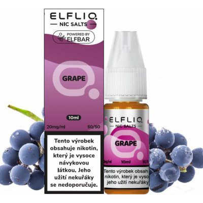 ELF LIQ Grape 10 ml 20 mg – Zboží Mobilmania