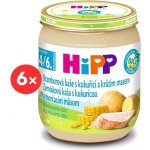 HiPP Bio Bramborová pyré s kukuřicí a krůtím masem 6 x 125 g – Zboží Dáma