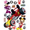 Obraz AG Design, Dětská samolepka na zeď DK 2307, Disney, Mickey a Minnie