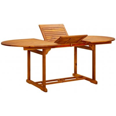 OMAXI 965749 Zahradní stůl 200 x 100 x 75 cm masivní akáciové dřevo – Hledejceny.cz