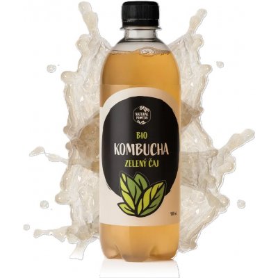 NaturalProtein Bio Kombucha zelený čaj 0,5 l – Hledejceny.cz