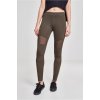 Dámské legíny Ladies Tech Mesh LEGGINGS dark olive