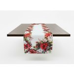 Mybesthome Vánoční ubrus běhoun NATALY I. 40x140 cm – Zboží Dáma