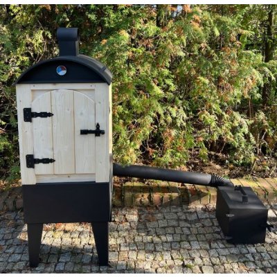 OHENVZAHRADE.CZ Premiová Dřevěná udírna Mist 60 Neopálená – Hledejceny.cz