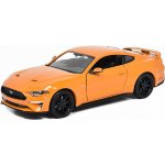 MOTORMAX Ford Mustang GT 2018 oranžová 1:24 – Zbozi.Blesk.cz