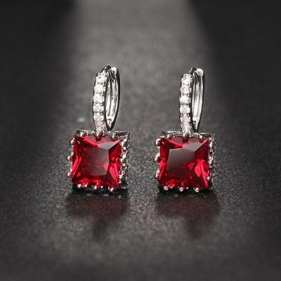 Sisi Jewelry Swarovski Elements Luisa Ruby E1332 červená