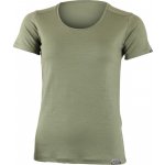 Lasting dámské merino triko IRENA 6666 zelené – Sleviste.cz