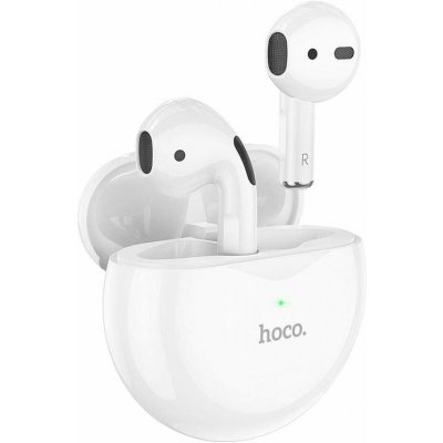 Bluetooth sluchátka s nabíjlecím pouzdrem HOCO stereo TWS EW24 Assist True white – Zbozi.Blesk.cz