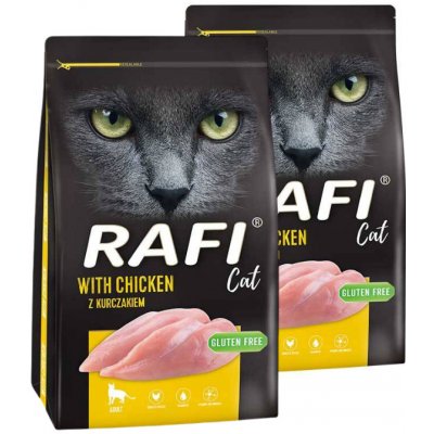 Rafi Cat Adult s kuřecím masem 2 x 7 kg