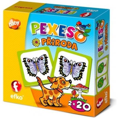 Efko Pexeso baby: Příroda – Zbozi.Blesk.cz