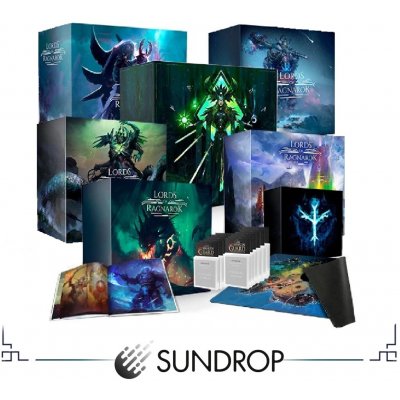 Awaken Realms Lords Of Ragnarok Final Collectors ALL-IN Pledge Sundrop + Valkyrie Hero ENG – Sleviste.cz