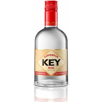 Božkov Key White Rum 37,5% 0,5l (holá láhev)