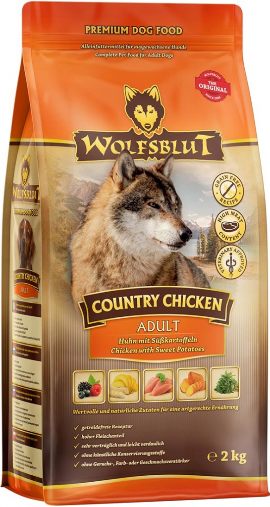 Wolfsblut Adult Country kuřecí 2 kg