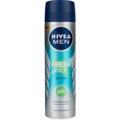 Nivea Men Fresh Kick deospray 150 ml – Zboží Mobilmania