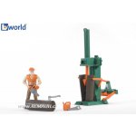 Bruder 62650 Dřevařský set s figurkou – Zboží Dáma