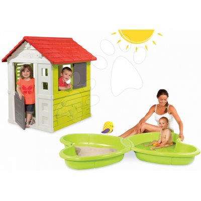 Smoby set domeček Nature a pískoviště Motýl 310069-4 – Zboží Mobilmania