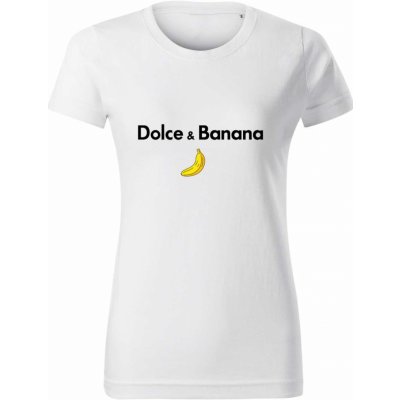 DOLCE & BANANA triko Černá – Zboží Mobilmania