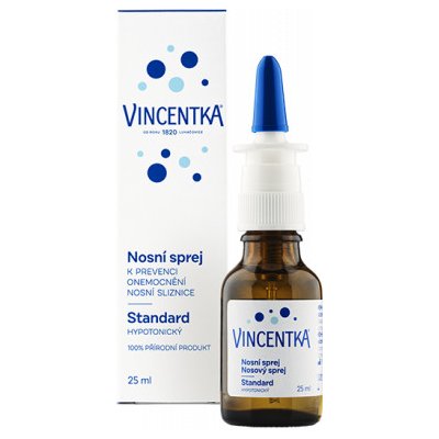 Vincentka Standard nosní sprej 25 ml