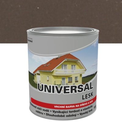 Dulux Universal leskl 0,75 l čokoládová – Zboží Mobilmania