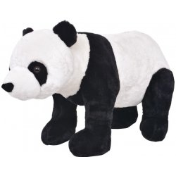 91339 vidaXL Stojící panda černobílá XXL