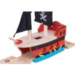 Bigjigs vláčkodráha Pirátská galéra – Hledejceny.cz