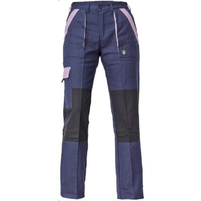 Cerva MAX NEO LADY Pracovní kalhoty do pasu navy/sv.fialová – Zboží Dáma