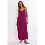 Dlouhé plážové šaty Summer Satin Dress fuchsiové – Sleviste.cz