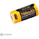 Fenix USB Li-Ion RCR123A 16340 700mAh 2,5A FERCR123ALIIONUP – Zboží Mobilmania