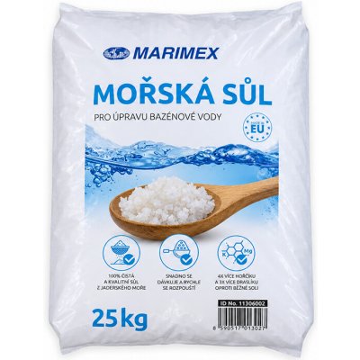Marimex 113060022 Mořská sůl 25 kg – Hledejceny.cz