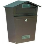 Poštovní schránka hnědá 29x36x10. 5cm 971 – Hledejceny.cz