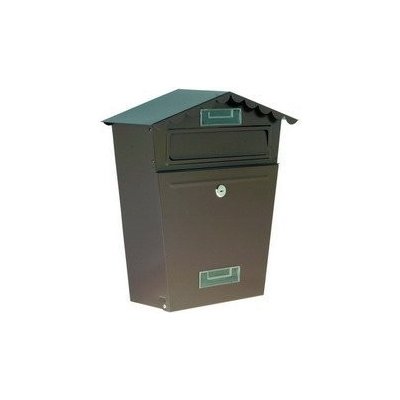 Poštovní schránka hnědá 29x36x10. 5cm 971 – Hledejceny.cz