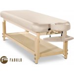 Fabulo Pevné masážní lehátko SPA Lux V1 Set krémová 192 x 76 cm 30 kg – Zboží Dáma