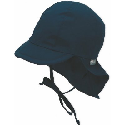 Sterntaler čepice PURE kšilt, plachetka, zavazovací, UV 50+ tmavě modrá