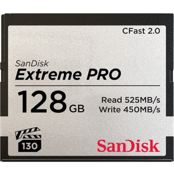 SanDisk Extreme Pro CFAST 2.0 128 GB 525 MB/s