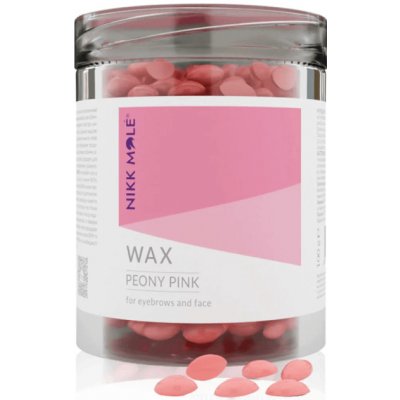 Nikk Mole WAX voskové granule na obočí a obličej Peony Pink 100 g – Zboží Dáma Nikk Mole WAX voskové granule na obočí a obličej Peony Pink 100 g – Zboží Dáma