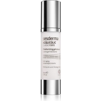 Sesderma Acglicolic Classic Forte Facial gelový krém pro komplexní protivráskovou ochranu (Nanotech, AHA, 10% Glycolic Acid) 50 ml – Zboží Mobilmania