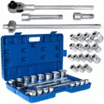 Nástrčné klíče, GOLA ořechy šestihranné 3/4", s ráčnou, sada 21 ks, Tagred TA205 – Sleviste.cz