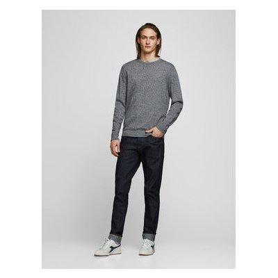 Jack&Jones svetr Basic 12137190 šedá – Zboží Mobilmania