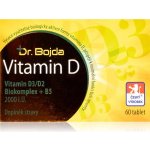 Dr.Bojda Vitamín D3/D2 Biokomplex + B5 extra silný 2000 I.U. 60 tablet – Hledejceny.cz