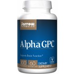 Jarrow Formulas Jarrow Alpha GPC L-alfa-glyceryl fosforyl cholin 300 mg 60 rostlinných kapslí – Hledejceny.cz