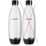 SodaStream Fuse Twinpack černá 1 l – Zboží Mobilmania