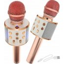 Karaoke Alum online Bezdrátový karaoke mikrofon WS 858 Rose Gold