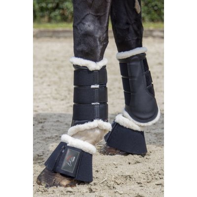 HKM Kamaše Comfort s beránkem pár černé – Zboží Dáma