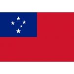Samoa vlajka - 100 x 150 cm - tunel, karabina – Hledejceny.cz