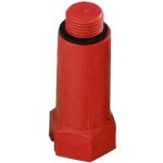 FV-Plast PPR Zátka tlaková dlouhá červená průměr 1/2˝ – Sleviste.cz